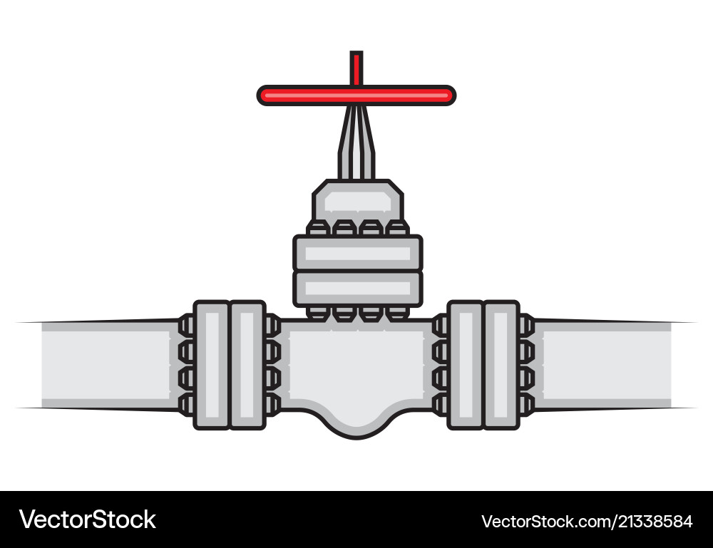 Oil Processing Plant vector image