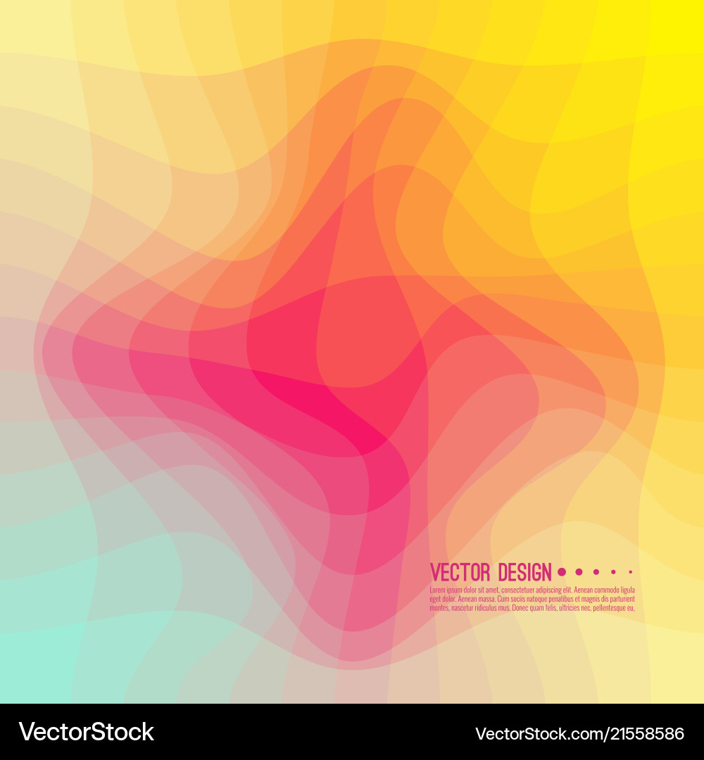 Distorted wave colorful texture Distorted wave colorful texture vector image