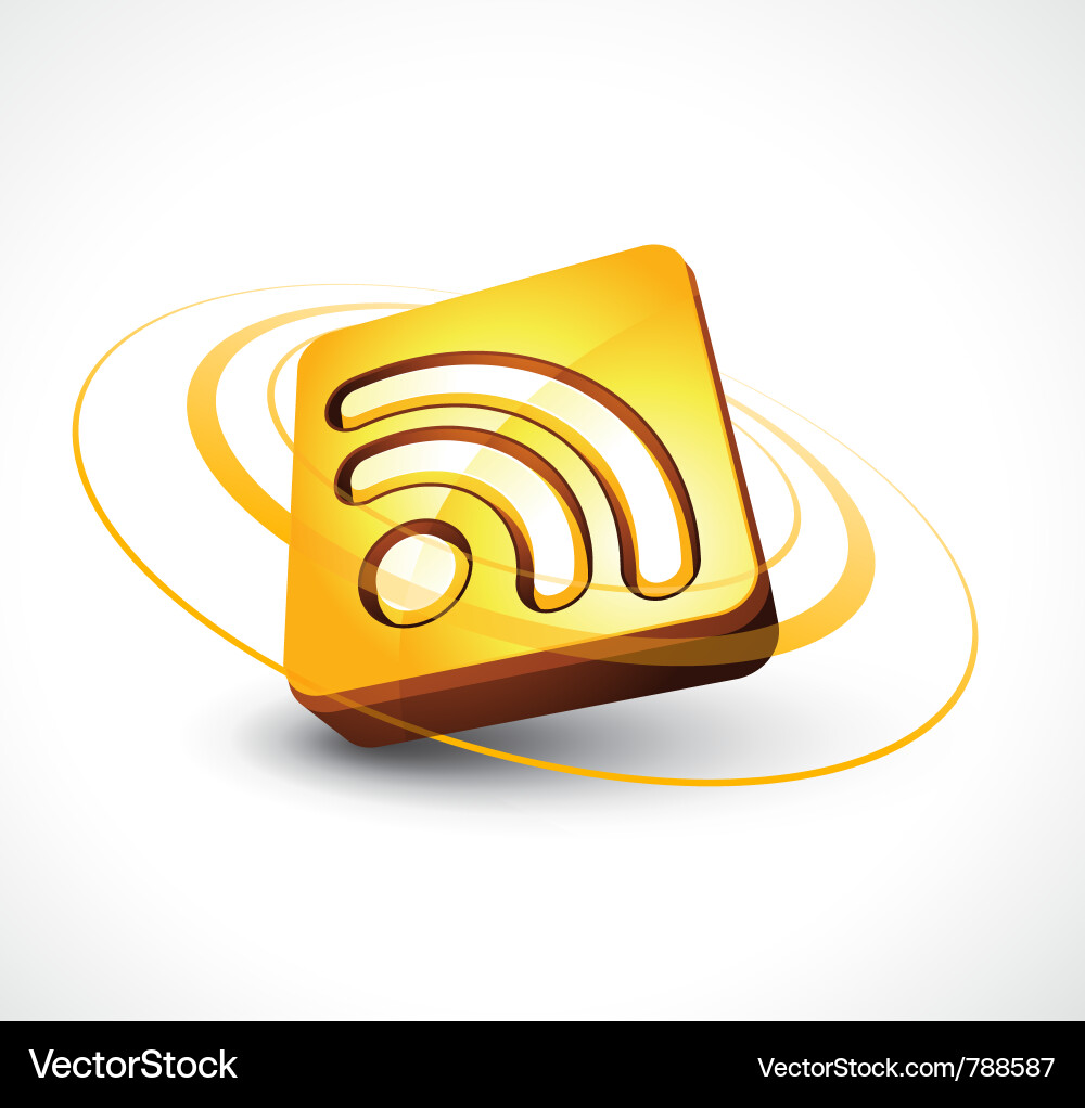 Volume Control Button vector image