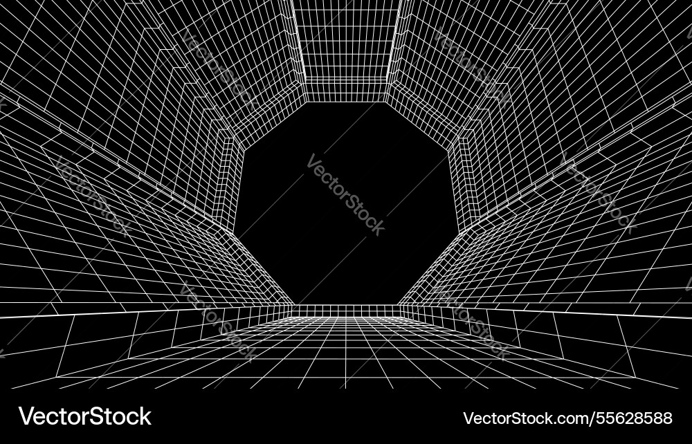 Abstract 80s styled computer background sci-fi Abstract 80s styled computer background sci-fi vector image