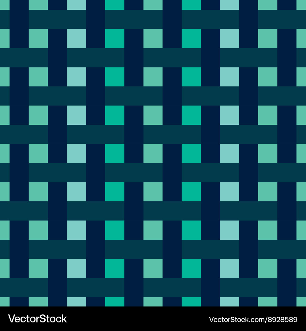 Abstract pattern with interwoven stripes Vector Image