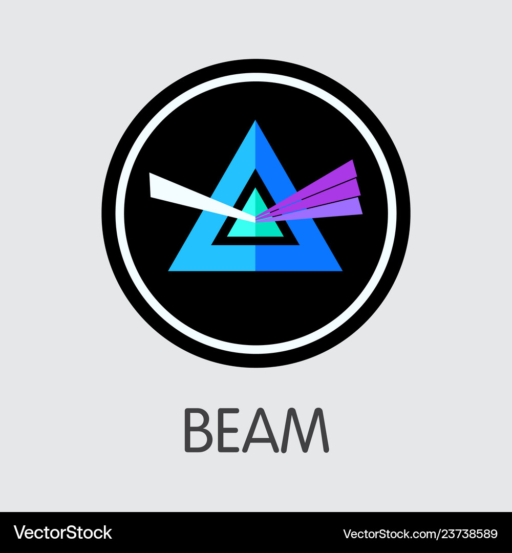 Beam Crypto Logo (23738589) – Royalty-Free Vector | VectorStock
