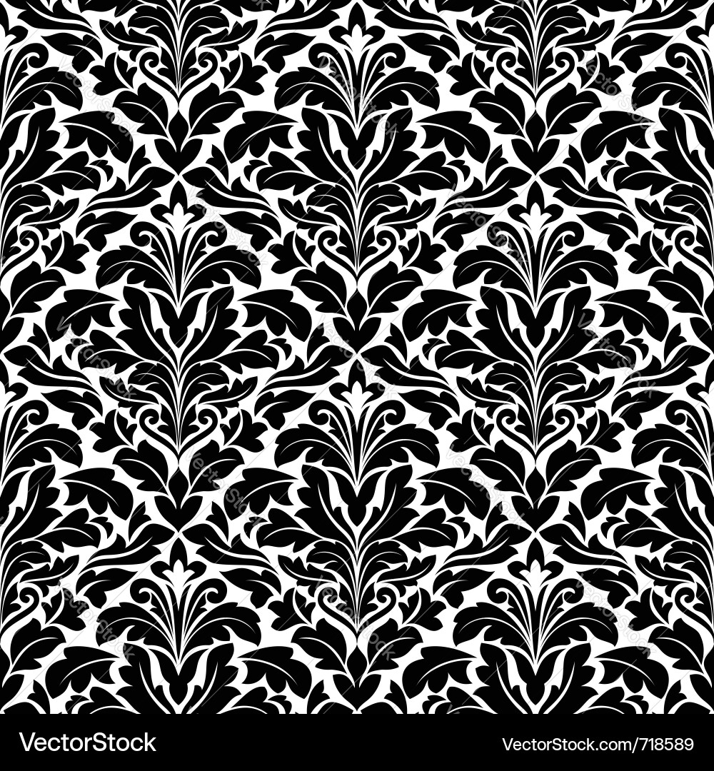 Damask pattern Vector Image