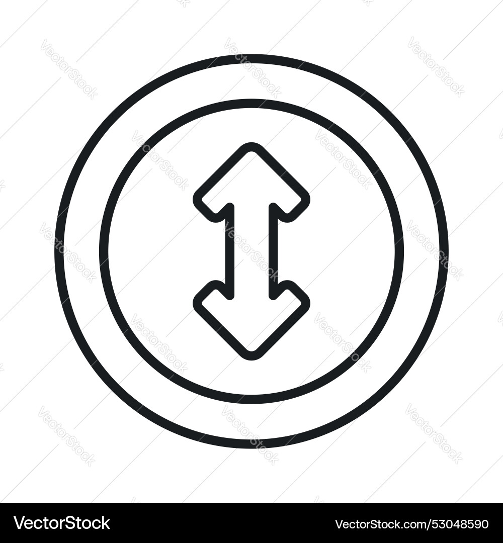 Check this amazing resize arrows design Vector Image