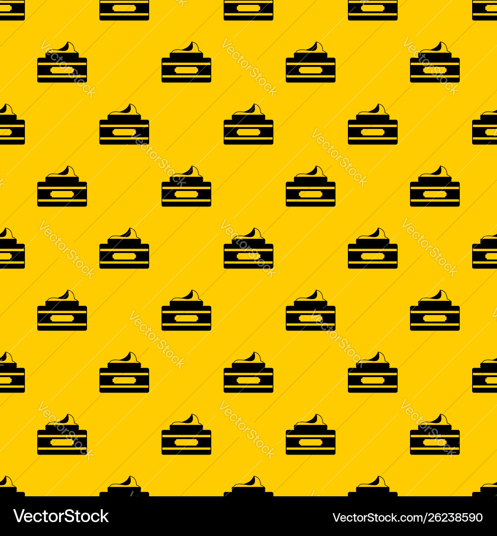 Cream container pattern Vector Image
