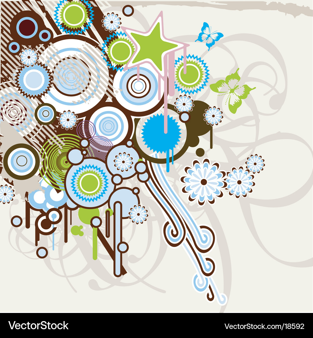 Geometric Pattern Element Vector Image