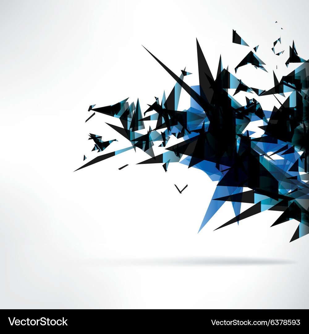 Abstract background with geometric shapes Vector Image