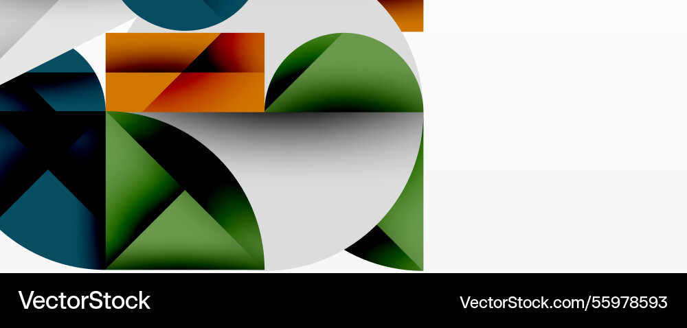 Abstract geometric design with intersecting Abstract geometric design with intersecting vector image