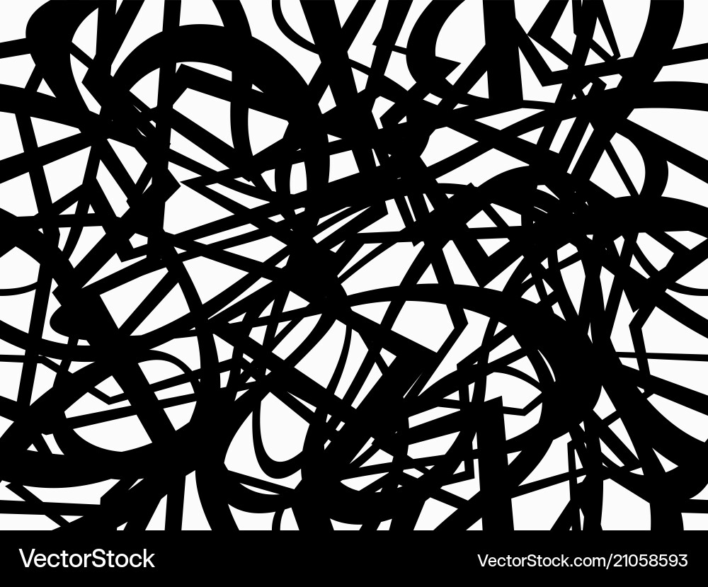 Abstract geometric pattern with random chaotic lin Abstract geometric pattern with random chaotic lin vector image