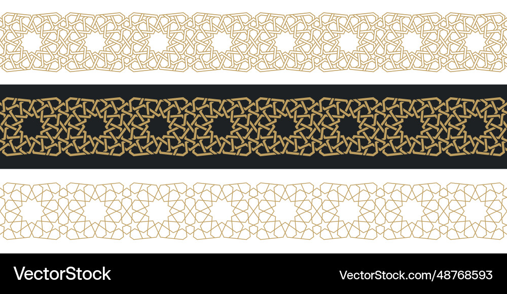 Seamless strokes pattern in authentic arabian Seamless strokes pattern in authentic arabian vector image