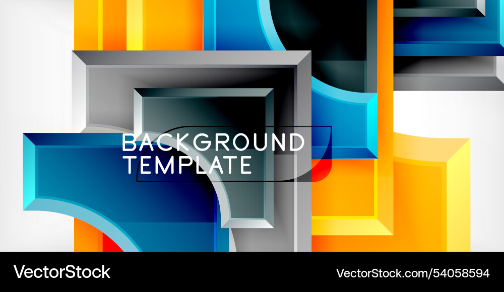 Geometric design abstract background - circles Geometric design abstract background - circles vector image