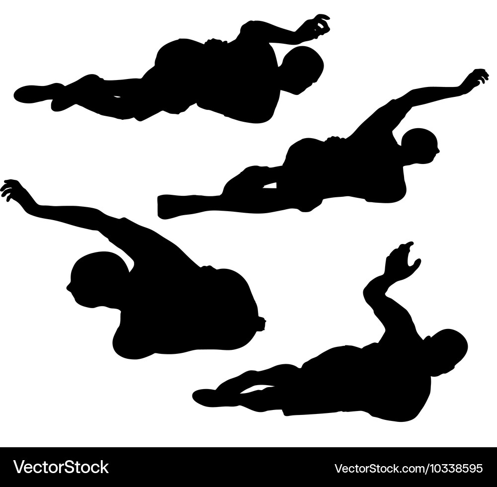 Soccer Player Silhouette Vector Image