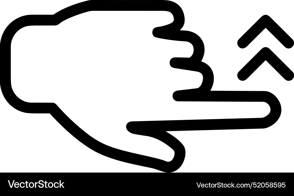 Upload outline icon symbol image Upload outline icon symbol image Vector Image
