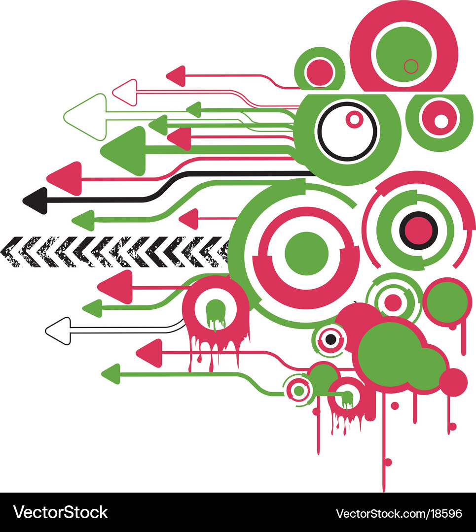 Abstract Drip Background Vector Image