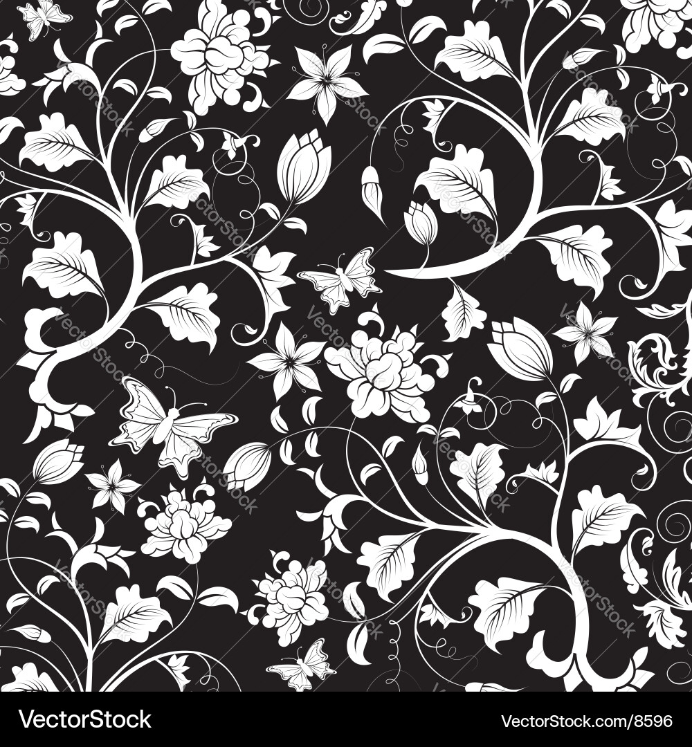 Floral Bloom Background vector image