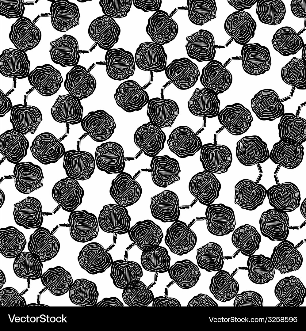 Onions pattern Vector Image