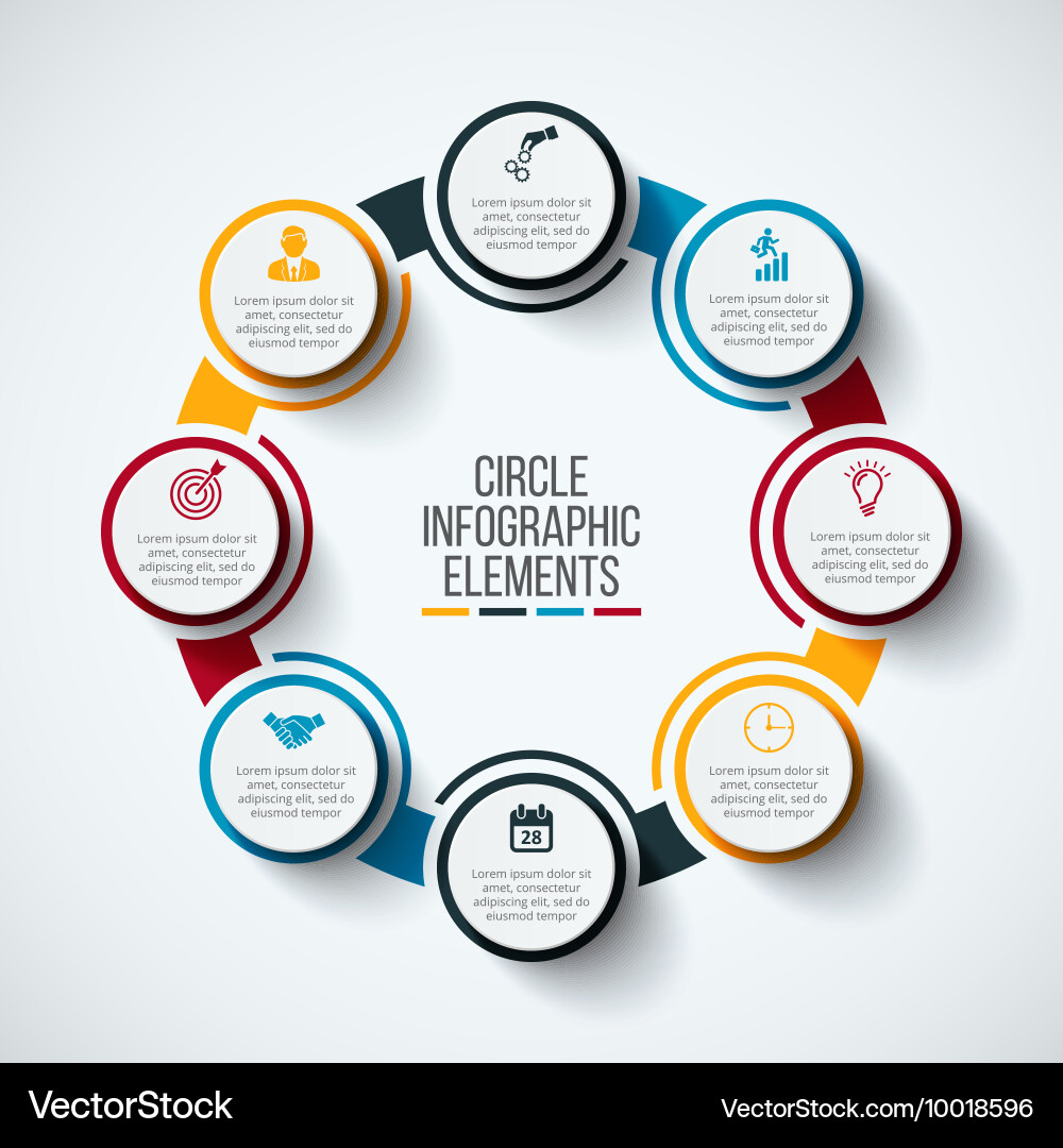 Workflow Diagram Template vector image