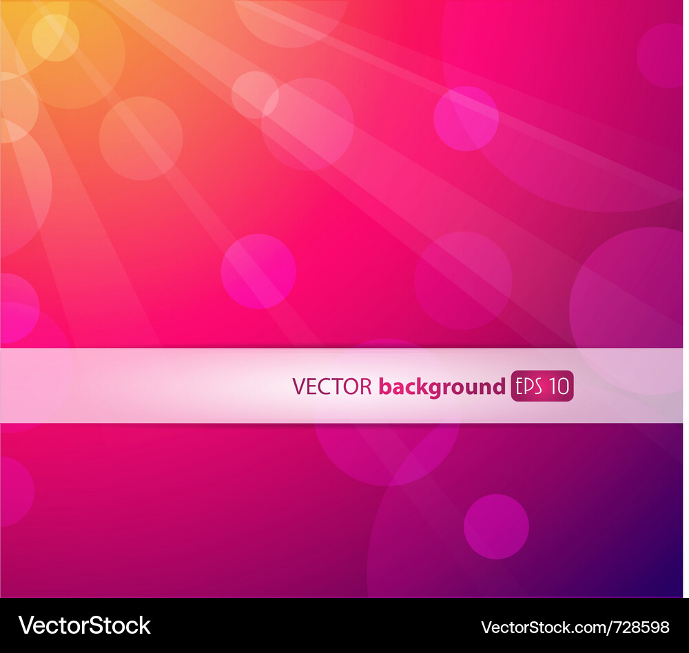 Abstract Colorful Background Vector Image