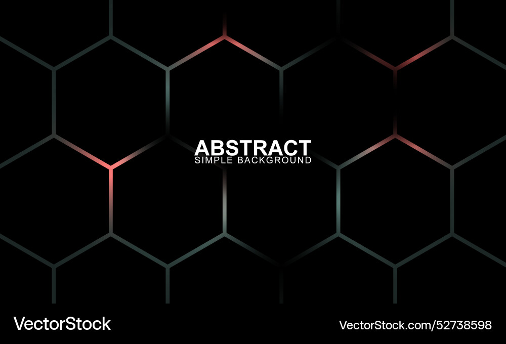 Technology hexagonal background Technology hexagonal background vector image