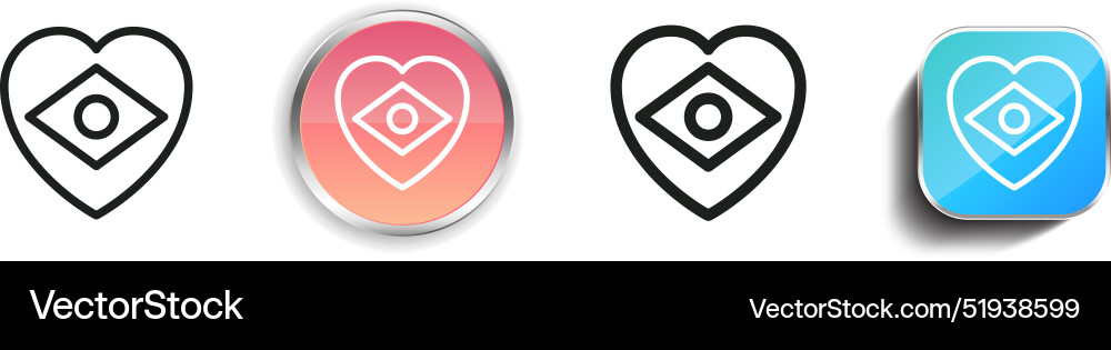 Brazil icon thin linear regular and button style vector image