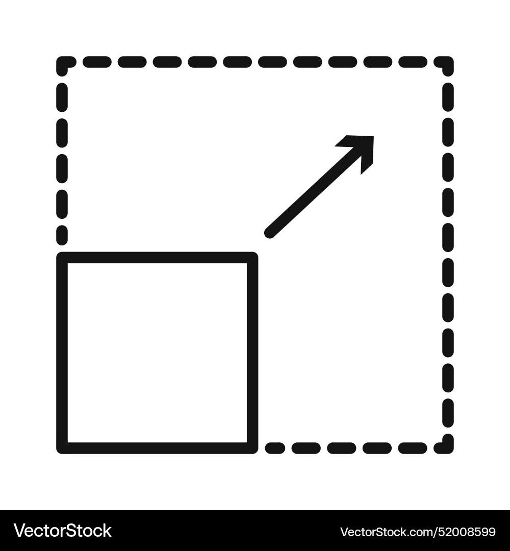 Icon Pack Skalierwerkzeug für Design anpassen Icon Pack Skalierwerkzeug für Design anpassen vektorbild
