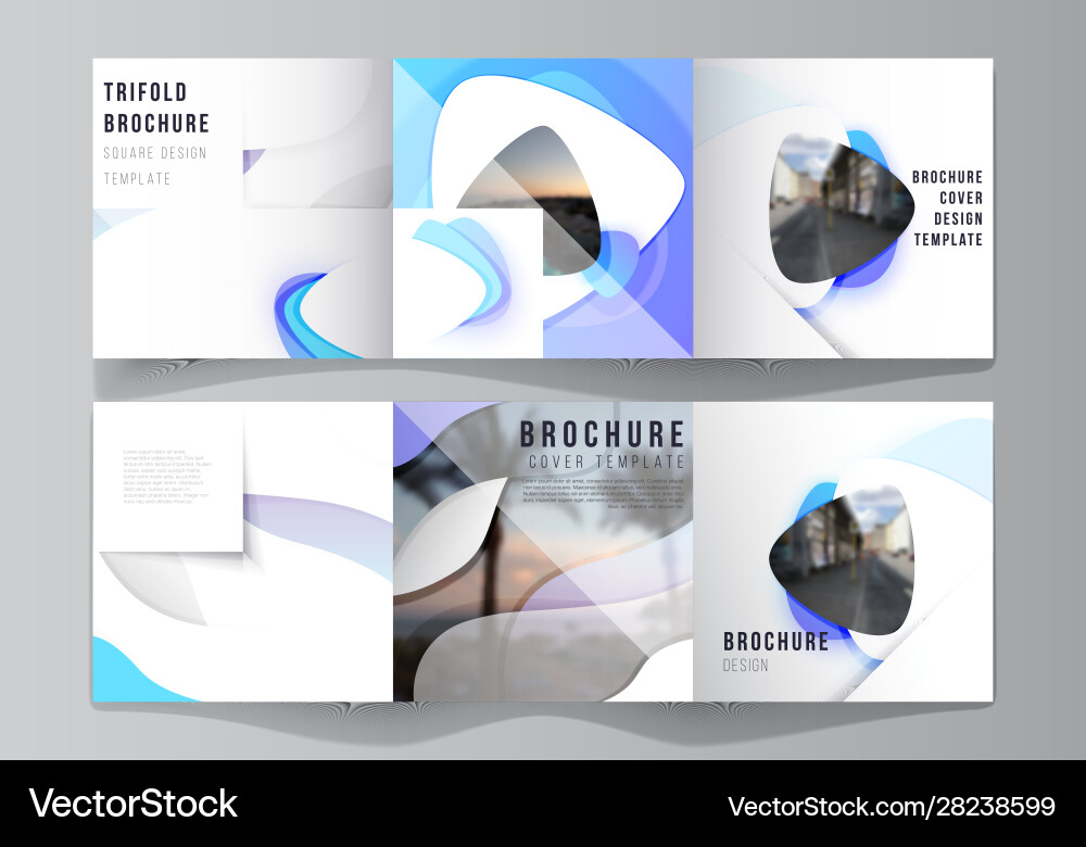 Minimal editable layout square Minimal editable layout square vector image