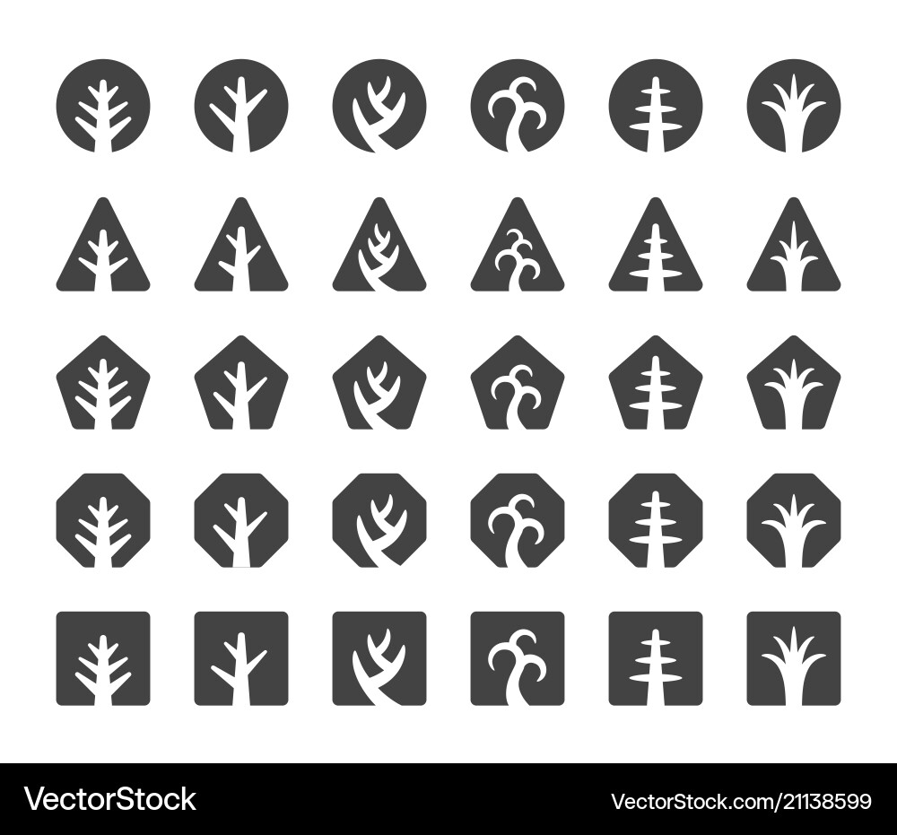 Tree icon Tree icon vector image