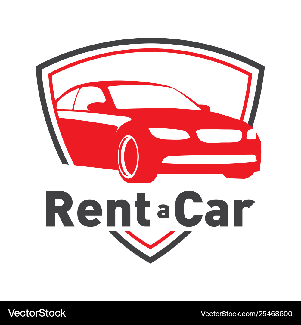 Car Rental Logo - Modern \u0026 Clean – Royalty-Free Vector | VectorStock, image size:1000x1080