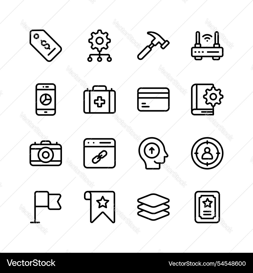 Get this amazing user interface icons set ready Get this amazing user interface icons set ready vector image