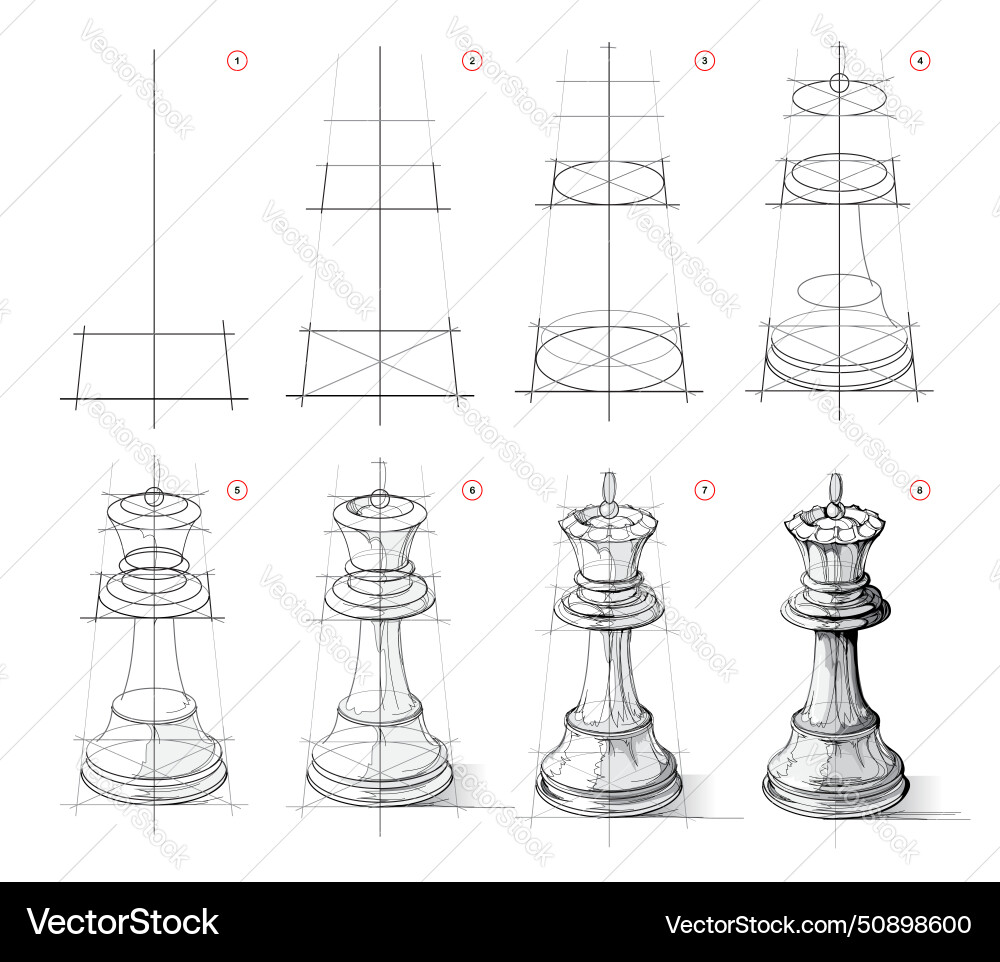 Page shows how to learn draw from life sketch Page shows how to learn draw from life sketch vector image