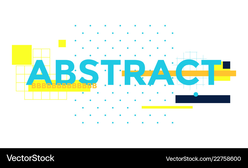 Space for text minimal geometric web banner design Vector Image