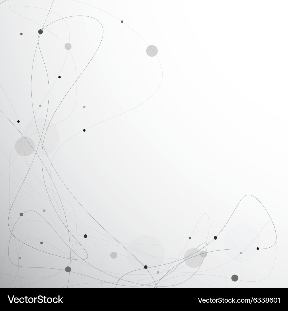 Abstract lines on the gray background vector image