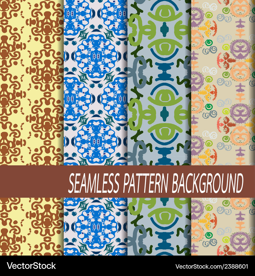 Abstract seamless pattern background Vector Image