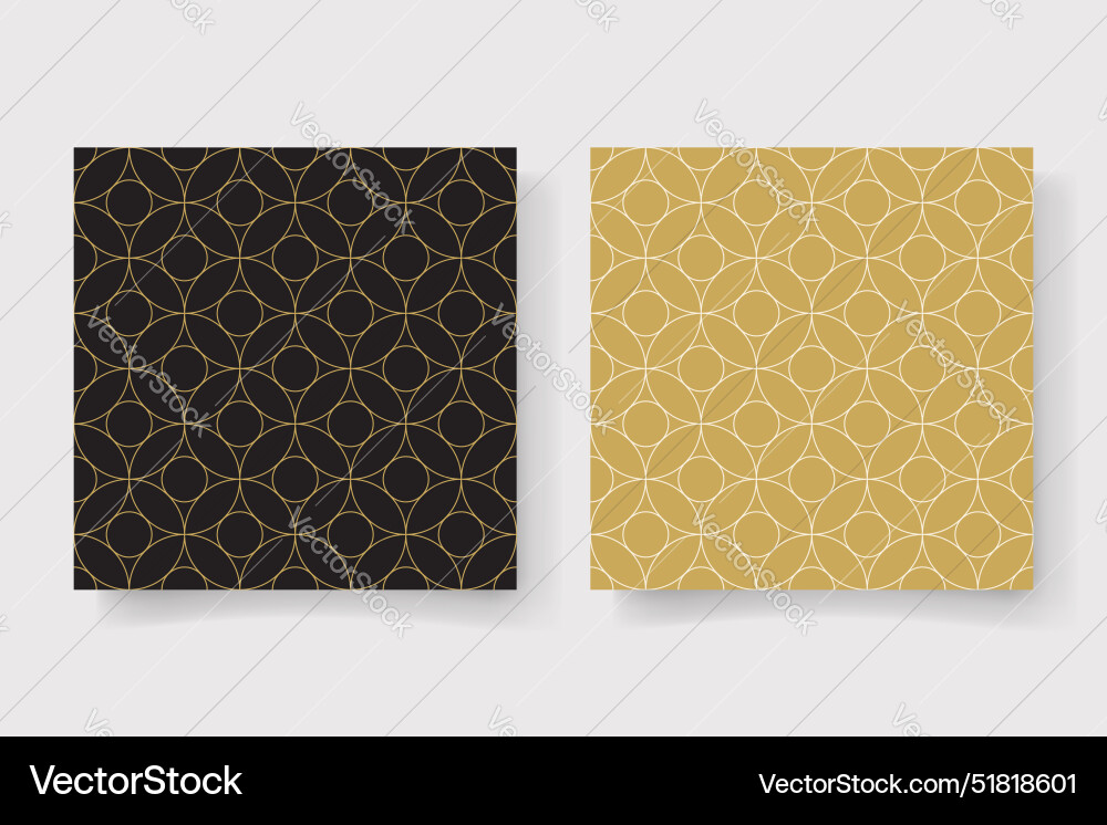Modern abstract pattern design with geometric vector image