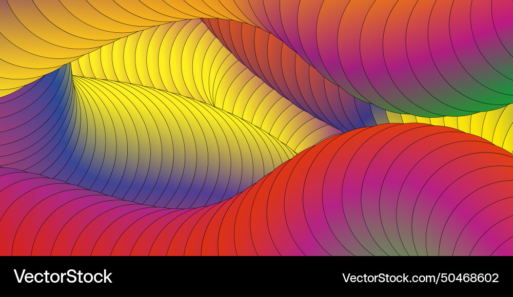 Abstract colorful background with gradient Vector Image