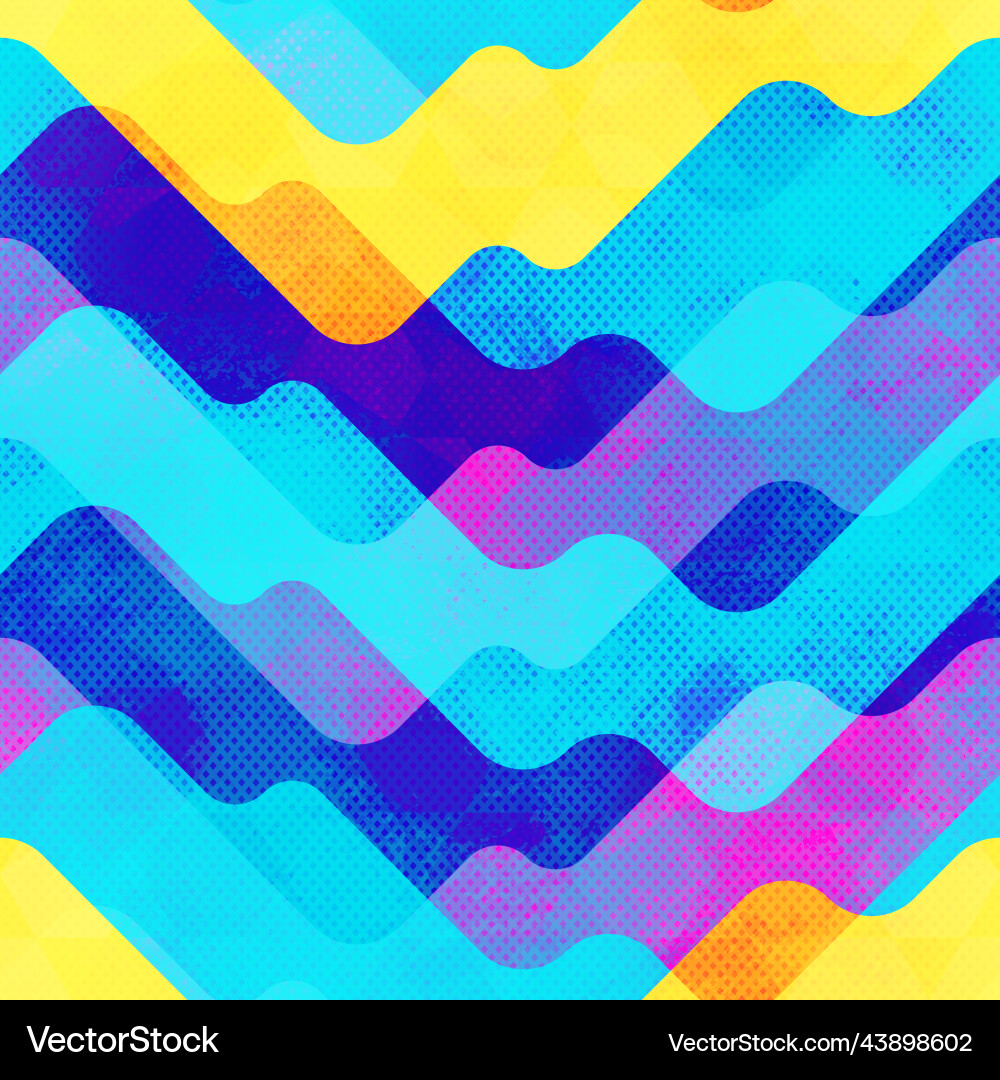 Abstract Wave Pattern vector image