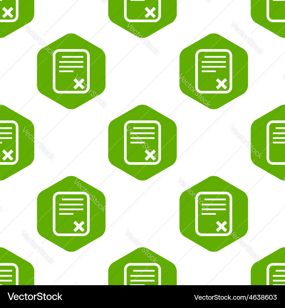 Declined document pattern Vector Image