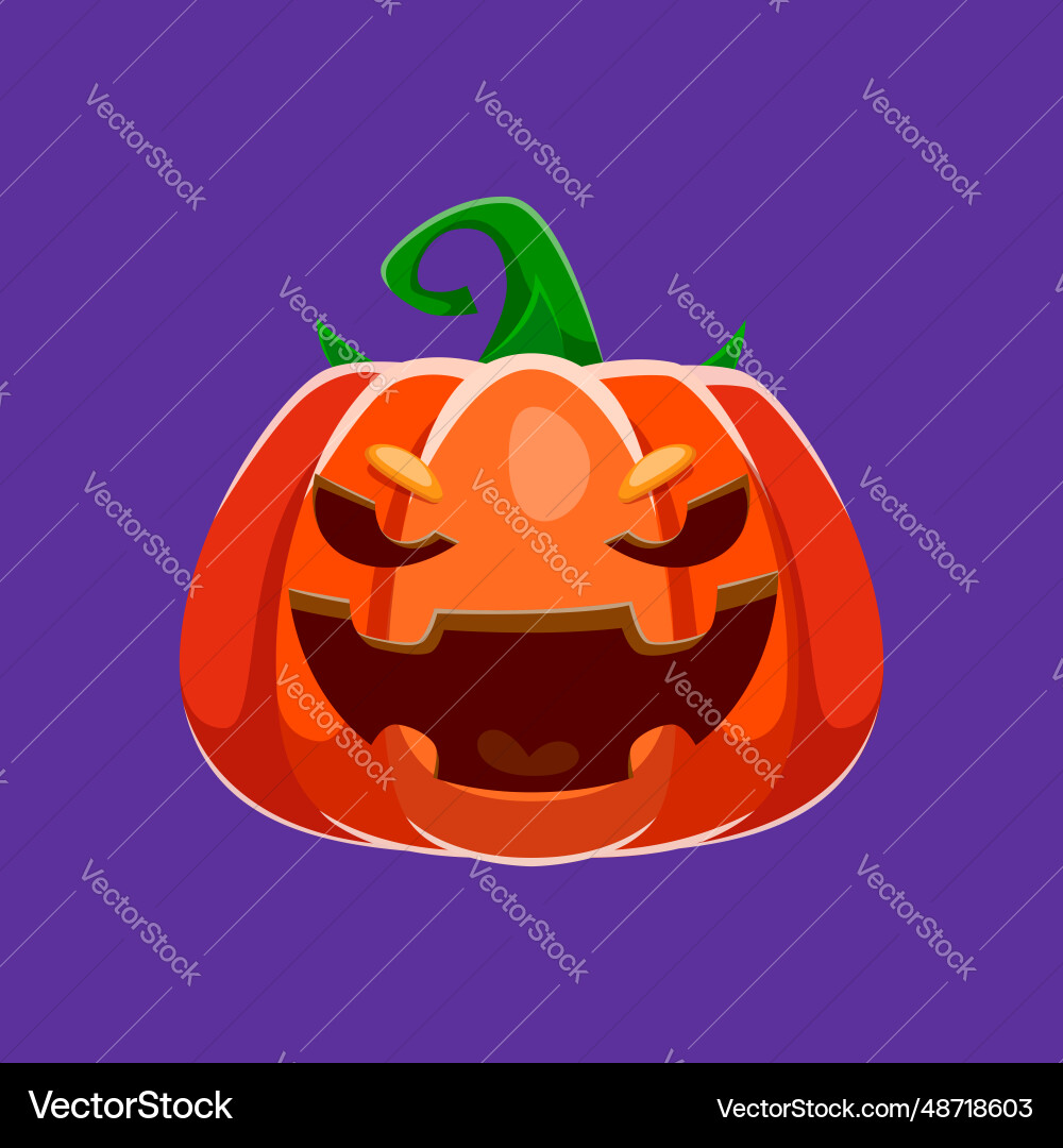 Halloween Kürbis Horror Nacht Urlaub Karikatur Halloween Kürbis Horror Nacht Urlaub Karikatur vektorbild
