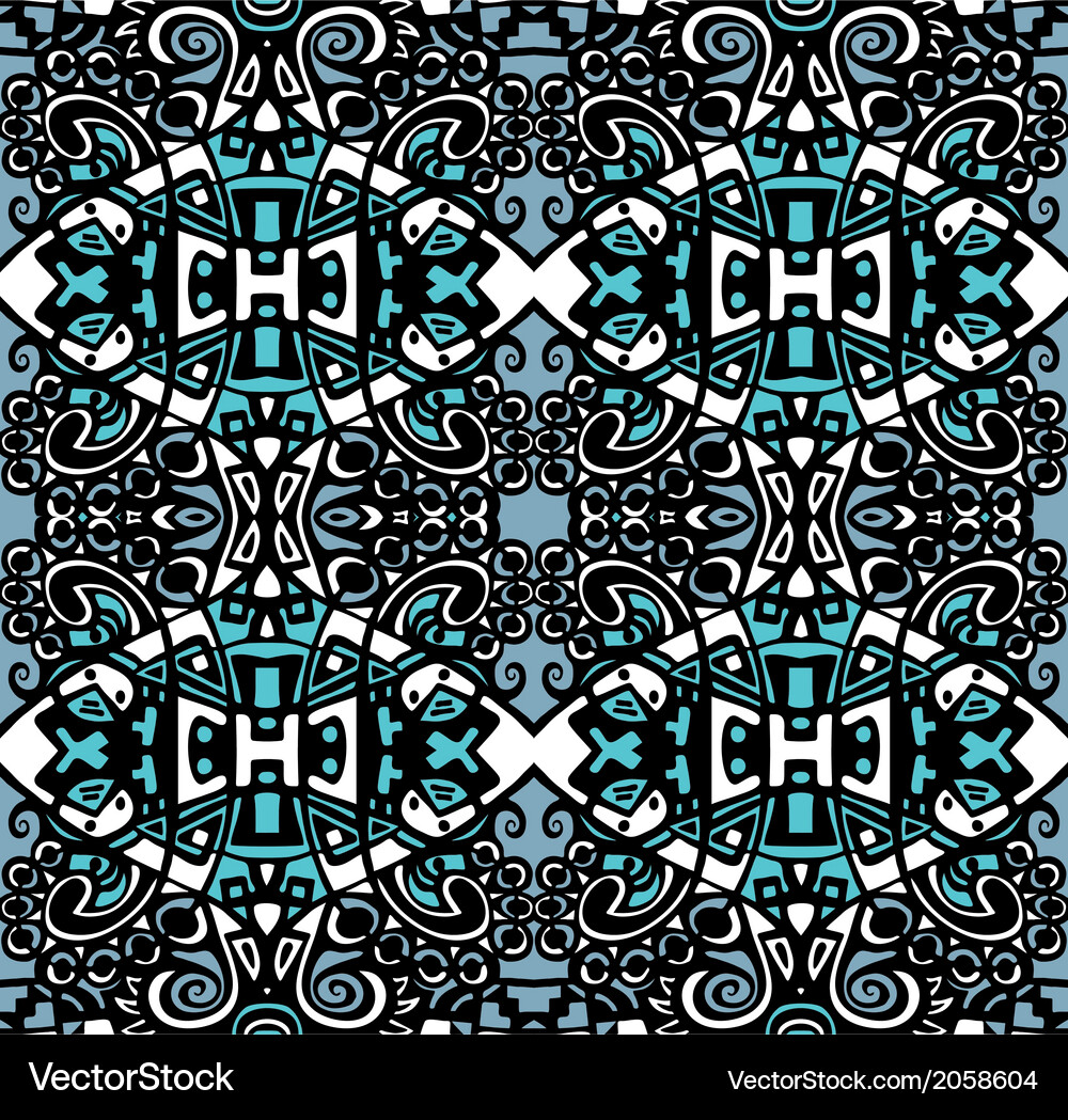 Psychedelic abstraction background symmetric Vector Image