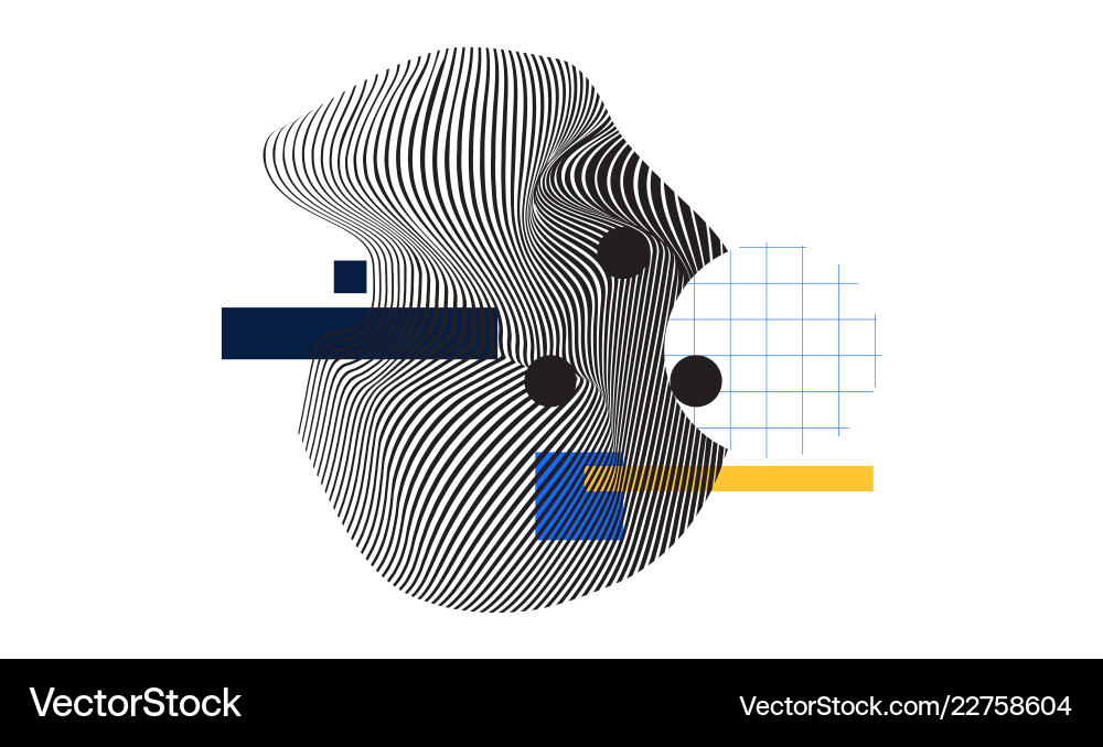 Space for text minimal geometric web banner design Space for text minimal geometric web banner design vector image