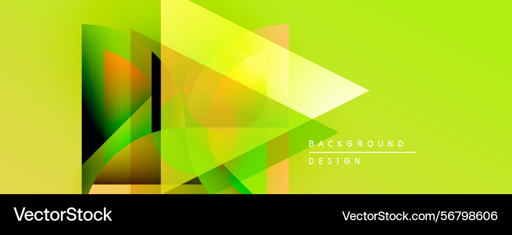 Abstract geometric shapes overlap creating Abstract geometric shapes overlap creating Vector Image