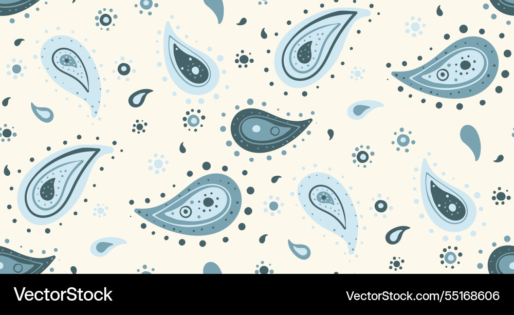 Template india with effect intricate curl fabric Vector Image