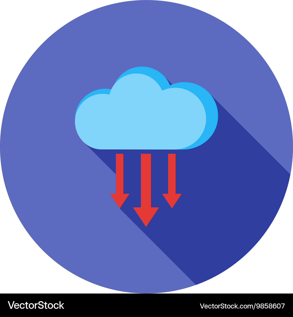 Cloud input Vector Image