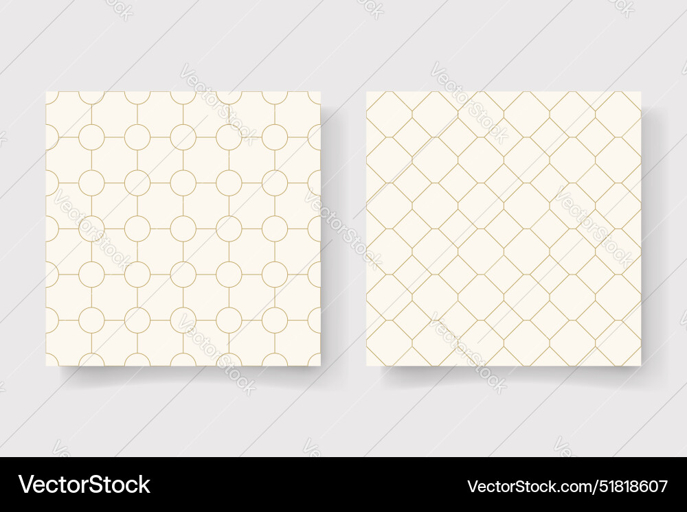 Modern abstract pattern design with geometric vector image
