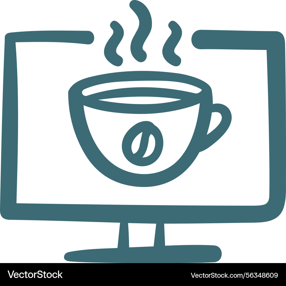 Computer icon symbol image Vector Image