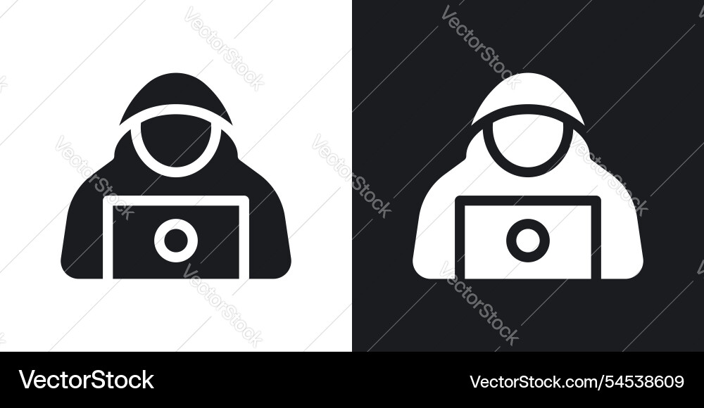 Hacker icon Hacker icon vector image