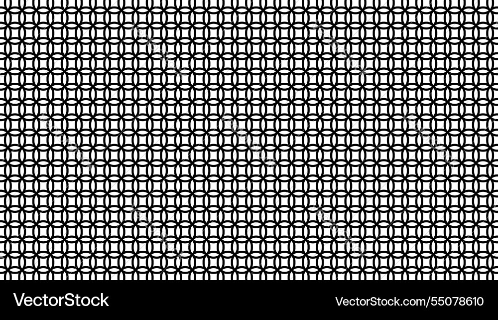 Circular seamless pattern background design vector image