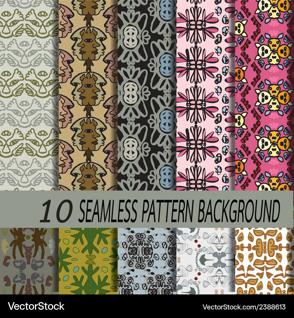 Abstract seamless pattern background Vector Image