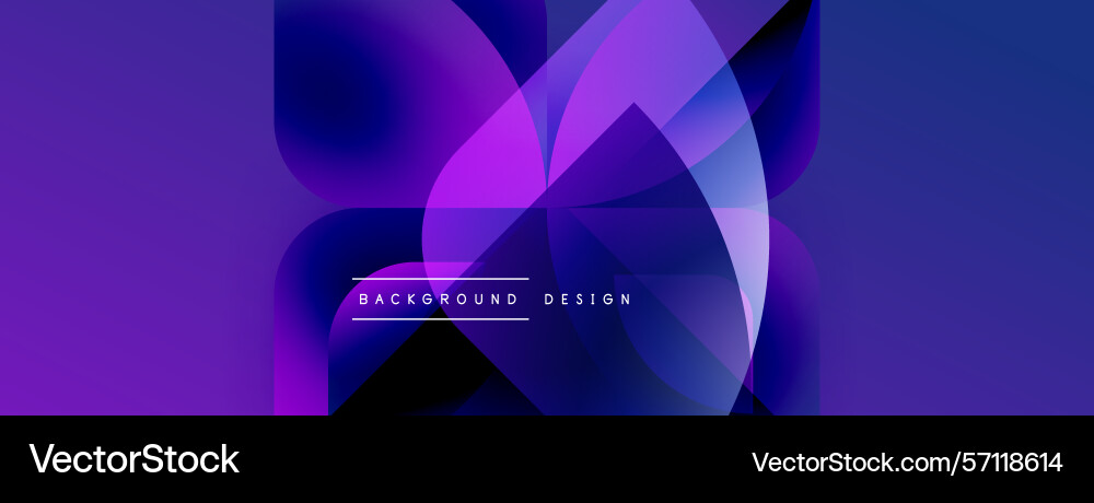 Abstract purple design overlapping shapes create Abstract purple design overlapping shapes create vector image