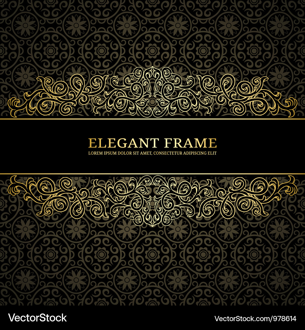 Damask Pattern Background vector image